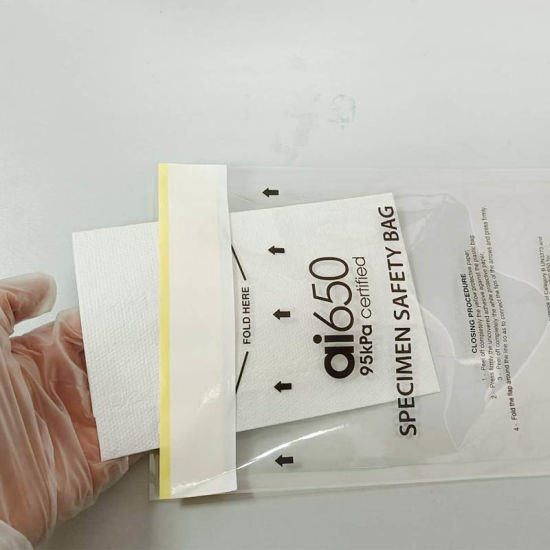 Λευκό αντιβακτηριακό επαναχρησιμοποιήσιμο στρογγυλό δείγμα Κουτί μεταφοράς / Απορροφητικά μανίκια 2 mm Συσκευή 10
