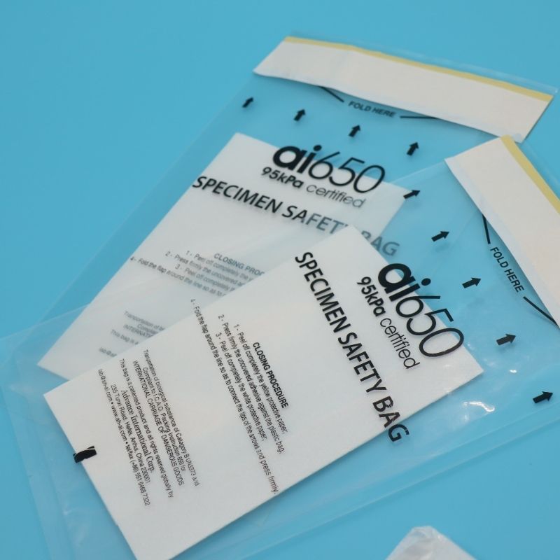 Σακούλες Δειγμάτων AIC Ιατρικής Κατηγορίας AI 650 Μοντέλο Για Ασφαλή Μεταφορά Δειγμάτων Εργαστηρίου