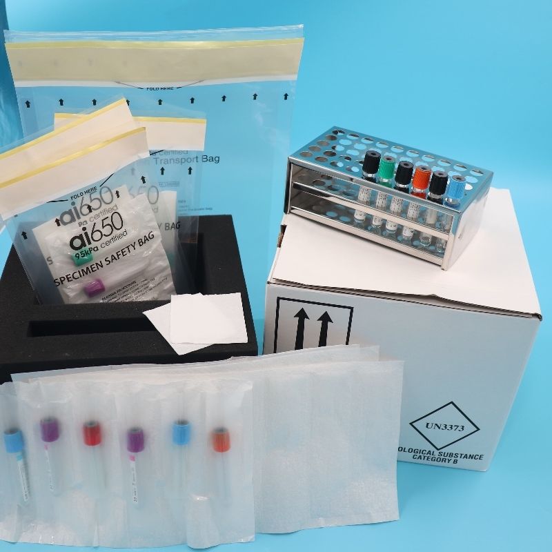 Εργαστηριακές σακούλες μεταφοράς δειγμάτων AIC Ασφαλείς σακούλες δειγμάτων 95 KPa για ασφαλές χειρισμό υλικών βιολογικού κινδύνου