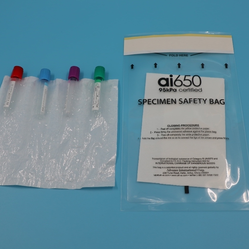 Τσάντα μεταφοράς δείγματος 95kpa Ασφαλές ιατρικό δοχείο δειγμάτων βιολογικού κινδύνου για βιολογικά δείγματα