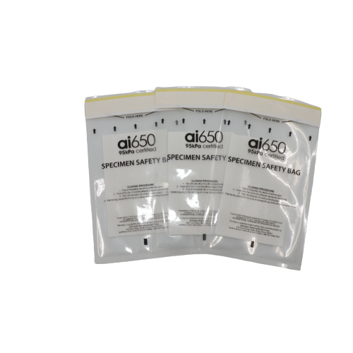 AI650 Biohazard Specimen Bag Large IATA‑Approved Size For Bulk Biological Shipping