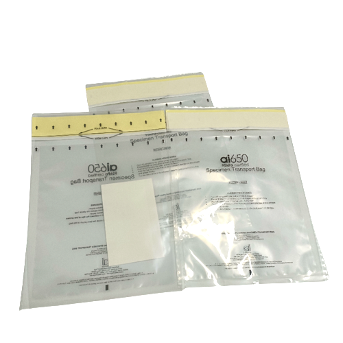 95kPa Transport Bags For Laboratory Samples – Disposable Biohazard Specimen Transport Bags For Hospital Sample Transport & EDTA Blood Collection